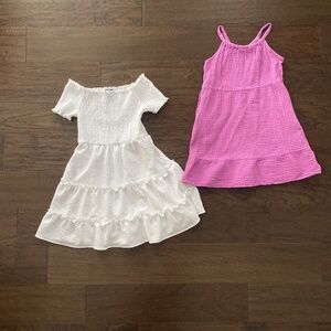 Girls Spring dress bundle (2 dresses)